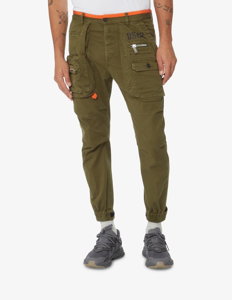 rinascente Dsquared2 Pantaloni cargo sexy - Verde