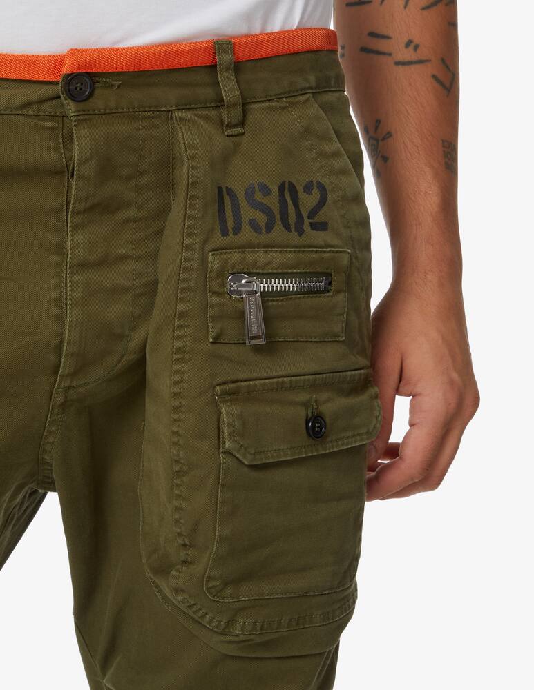 rinascente Dsquared2 Pantaloni cargo sexy - Verde
