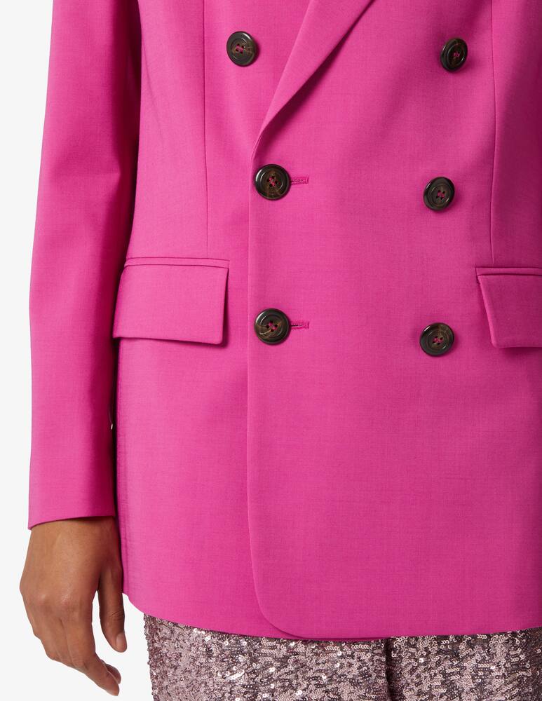 rinascente Dsquared2 Blazer jacket in wool blend - Pink