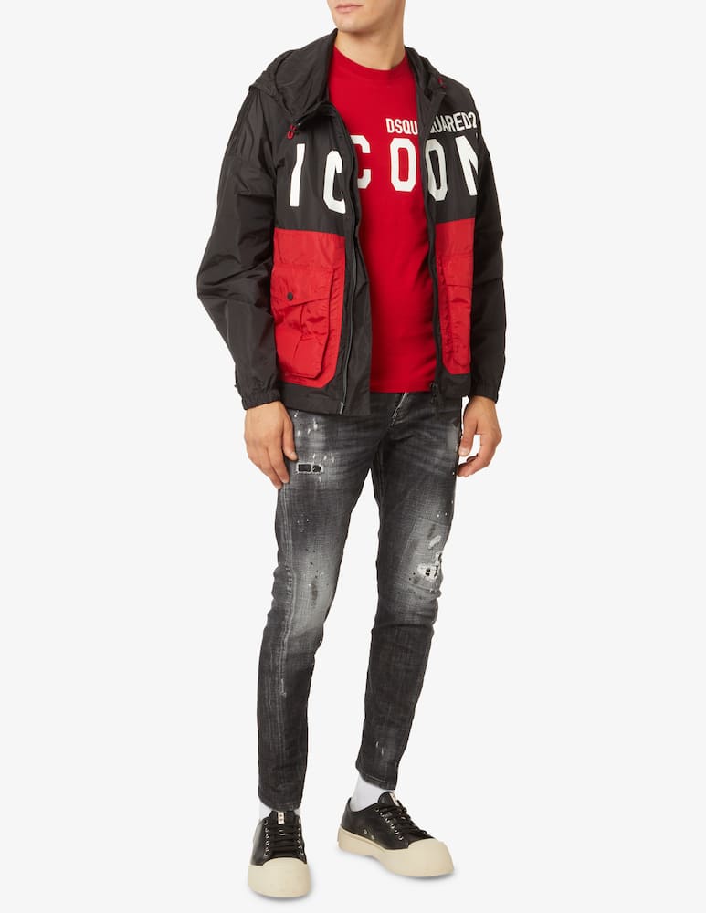 rinascente Dsquared2 Giacca a vento icon  - Nero