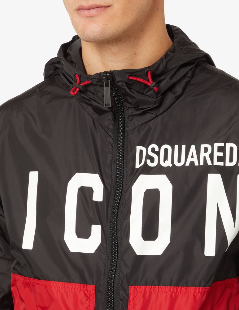 Dsquared2 Giacca a vento icon  - Nero - immagine 4