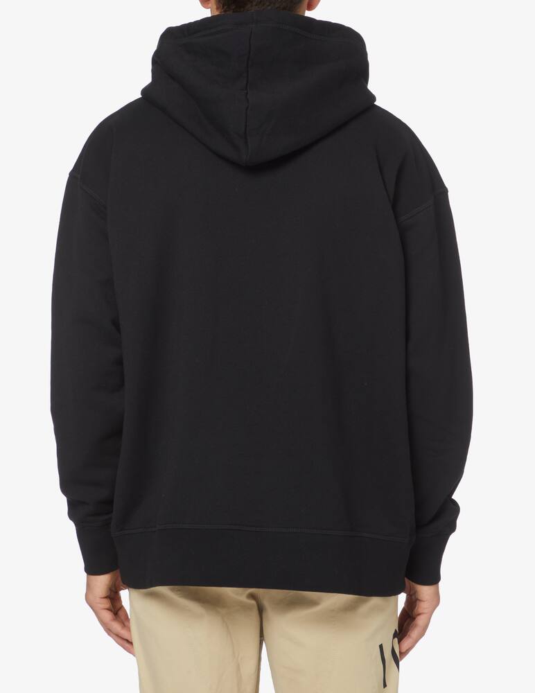 rinascente Dsquared2 Bromance slouch hoodie - Black