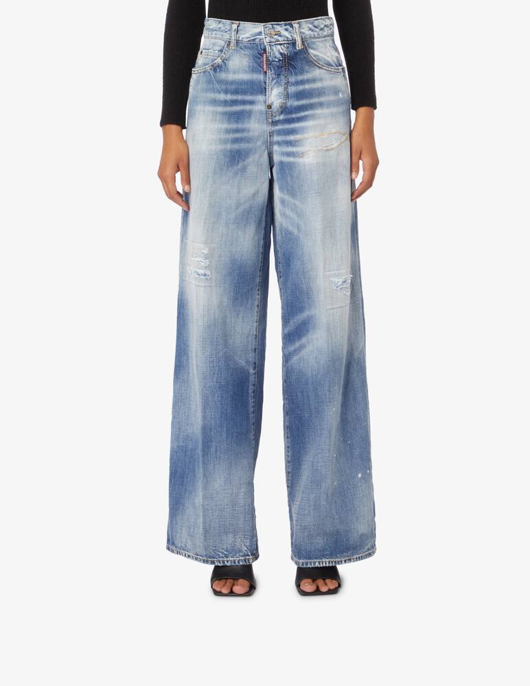 rinascente Dsquared2 Wide leg jeans - Blue