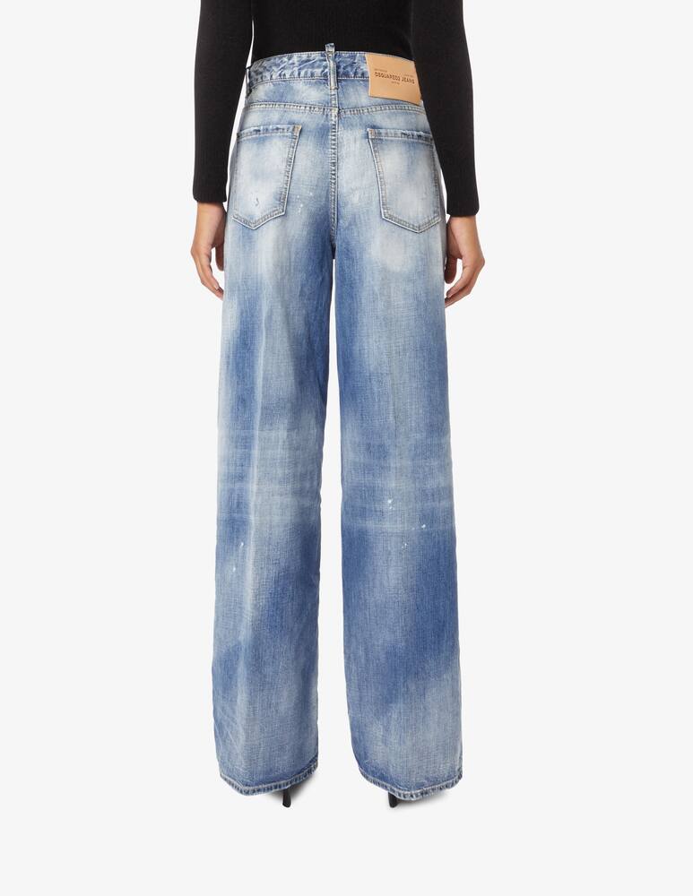 rinascente Dsquared2 Wide leg jeans - Blue