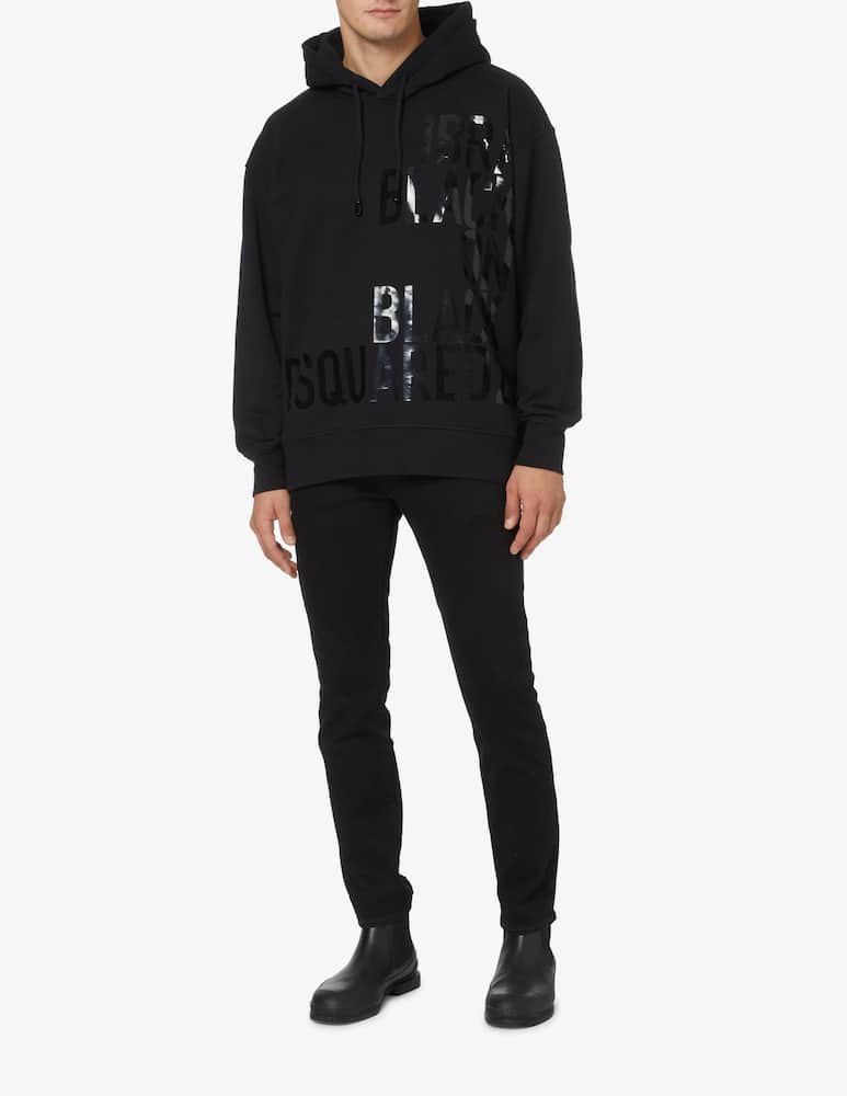 rinascente Dsquared2 Ibra black hoodie - Black
