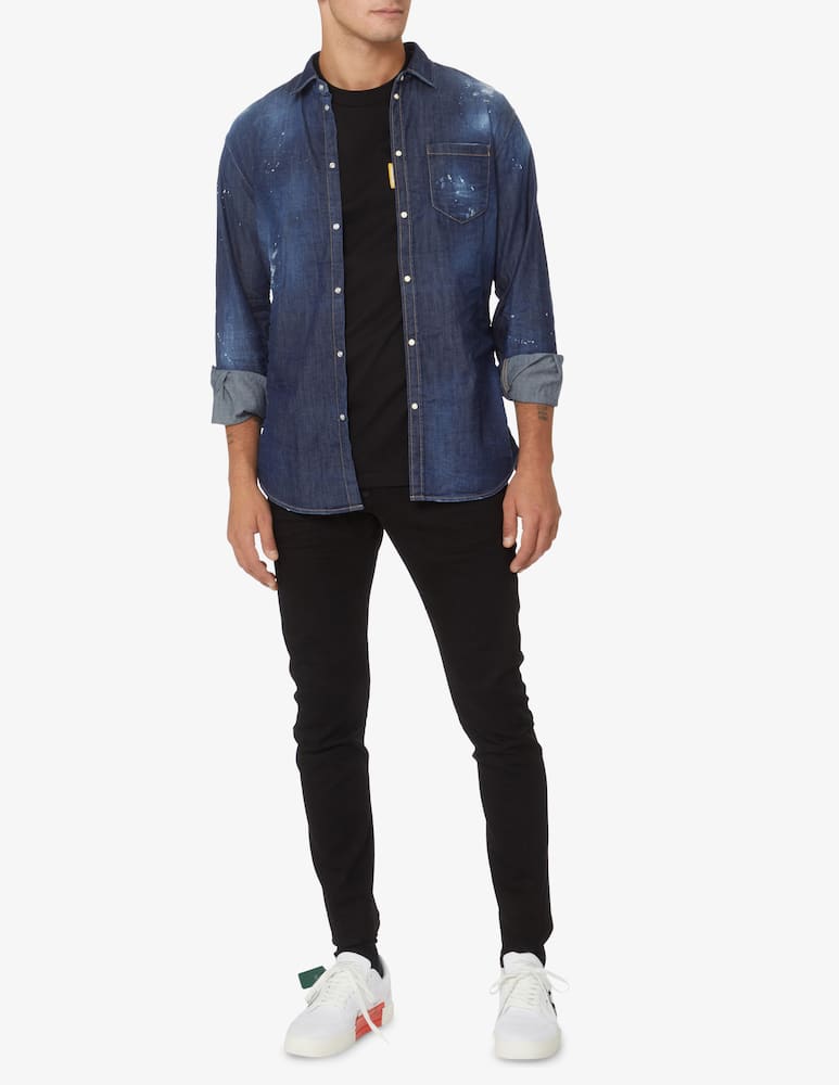 rinascente Dsquared2 Ibra big logo t-shirt  - Black