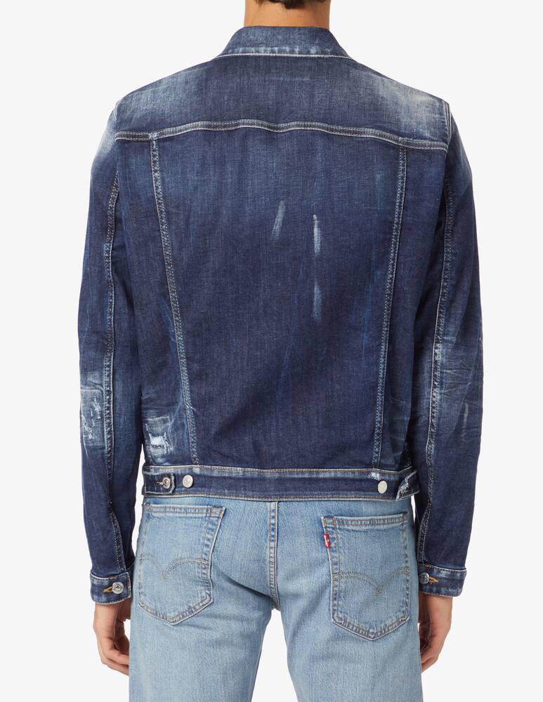 Dsquared2 Giacca in jeans dan jean - Blu - immagine 3 Dsquared2 Giacca in jeans dan jean - Blu - immagine 3