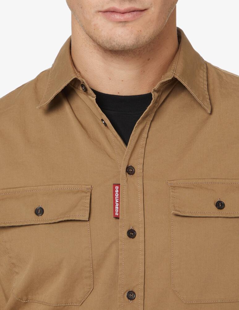 rinascente Dsquared2 Drop shoulder shirt - Beige