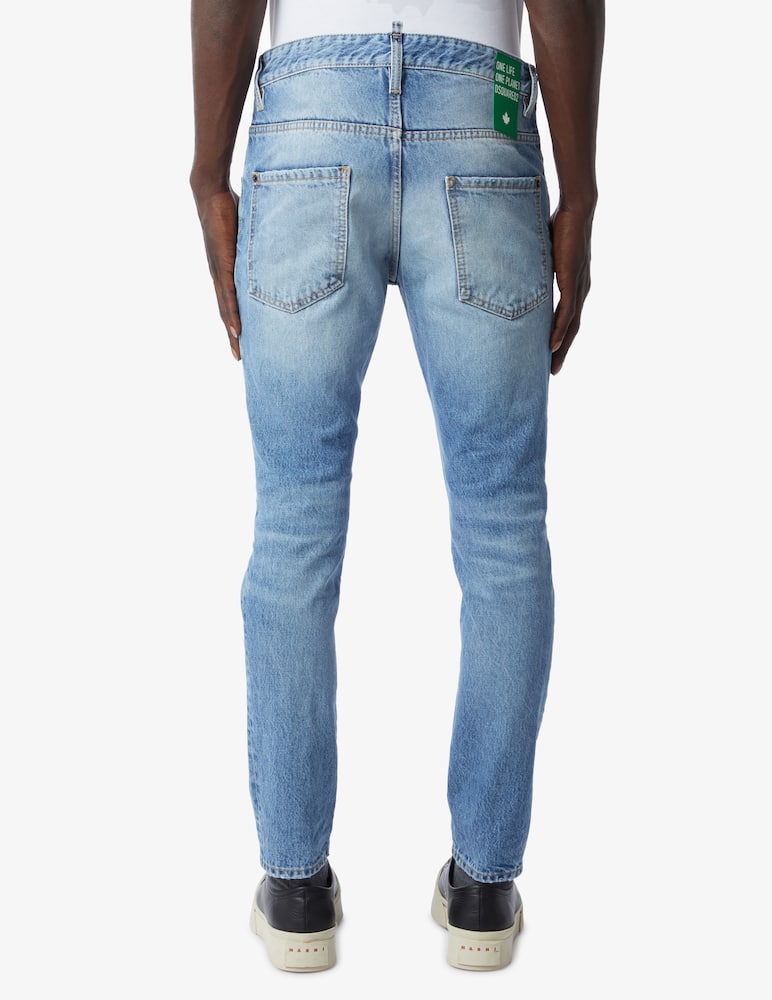 rinascente Dsquared2 Skater denim - Light blue