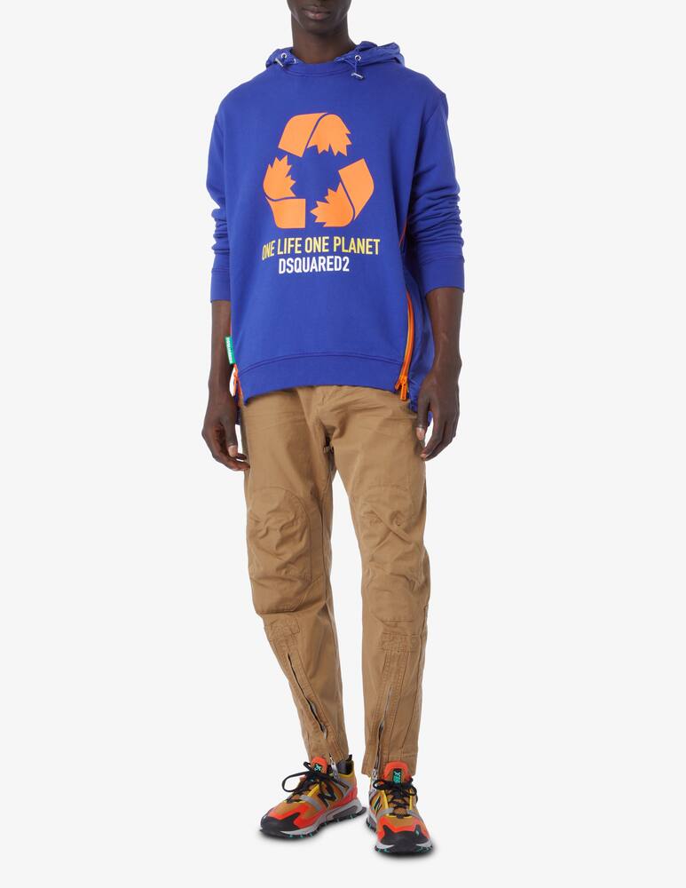 rinascente Dsquared2 Felpa con cappuccio olop ski - Blu