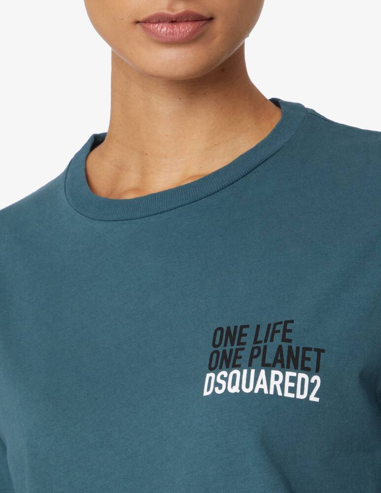 rinascente Dsquared2 T-shirt in cotone - Blu