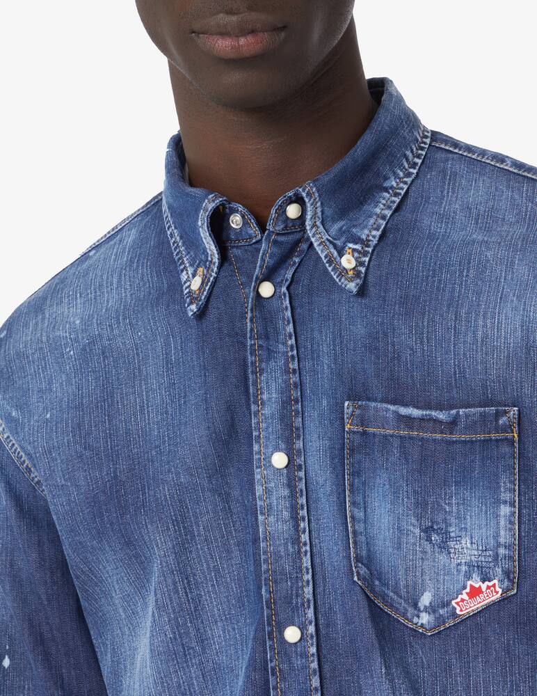 rinascente Dsquared2 Western denim shirt