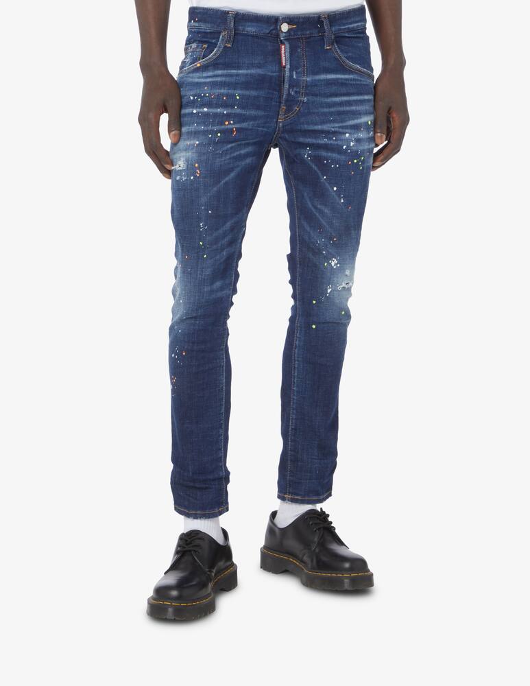 rinascente Dsquared2 Skater jeans blu paint 