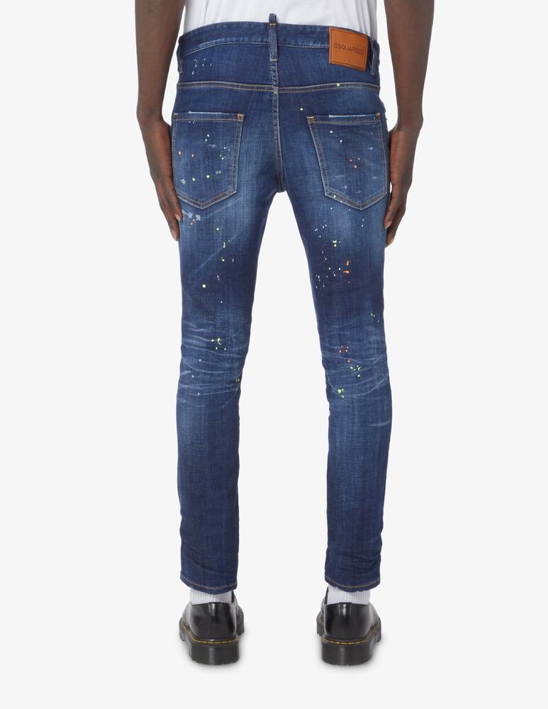 rinascente Dsquared2 Skater jeans blu paint 