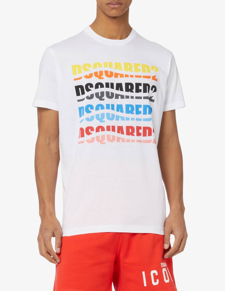 rinascente Dsquared2 Maglietta color wave 