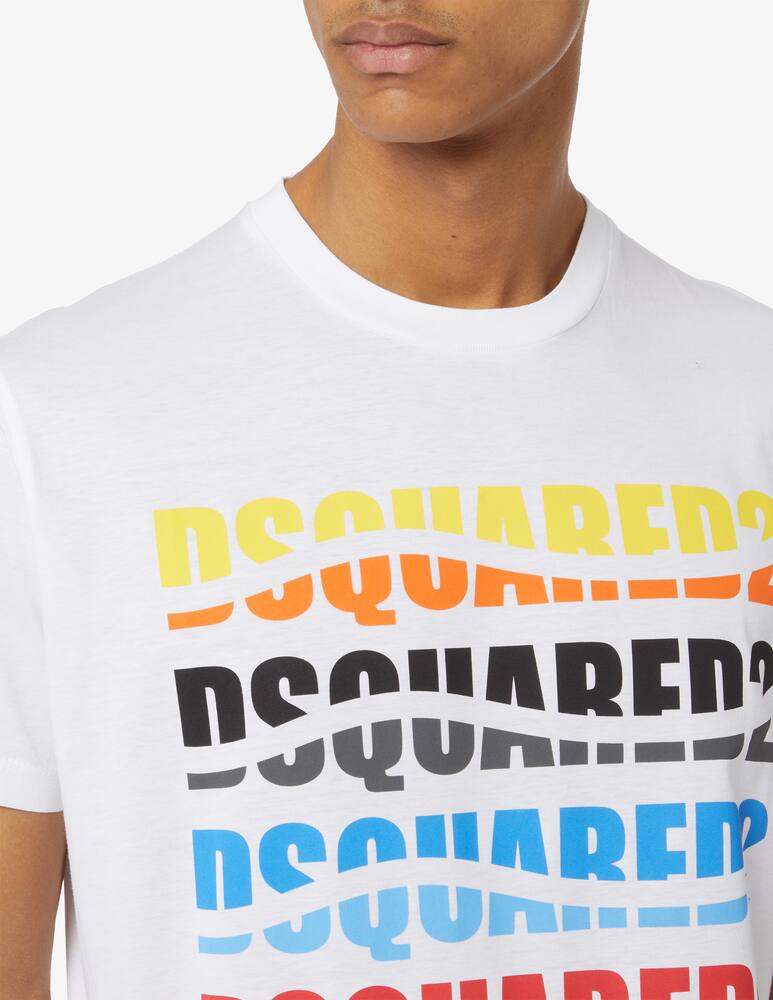 rinascente Dsquared2 Maglietta color wave 