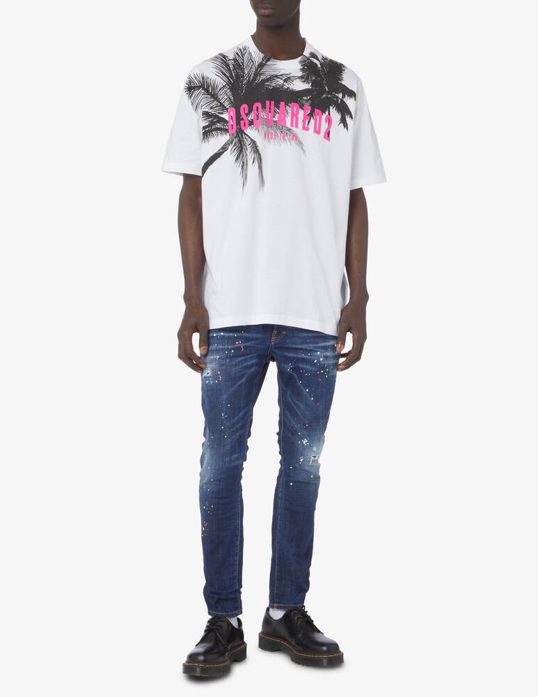 rinascente Dsquared2 Palms slouch t-shirt 