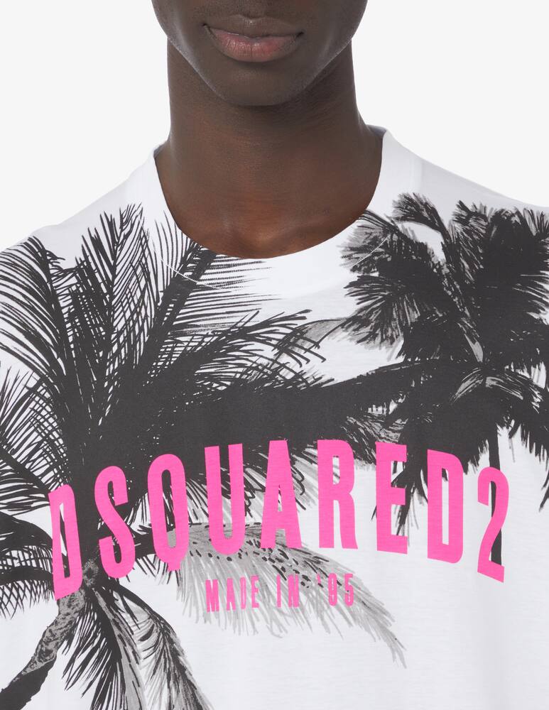 rinascente Dsquared2 Palms slouch t-shirt 