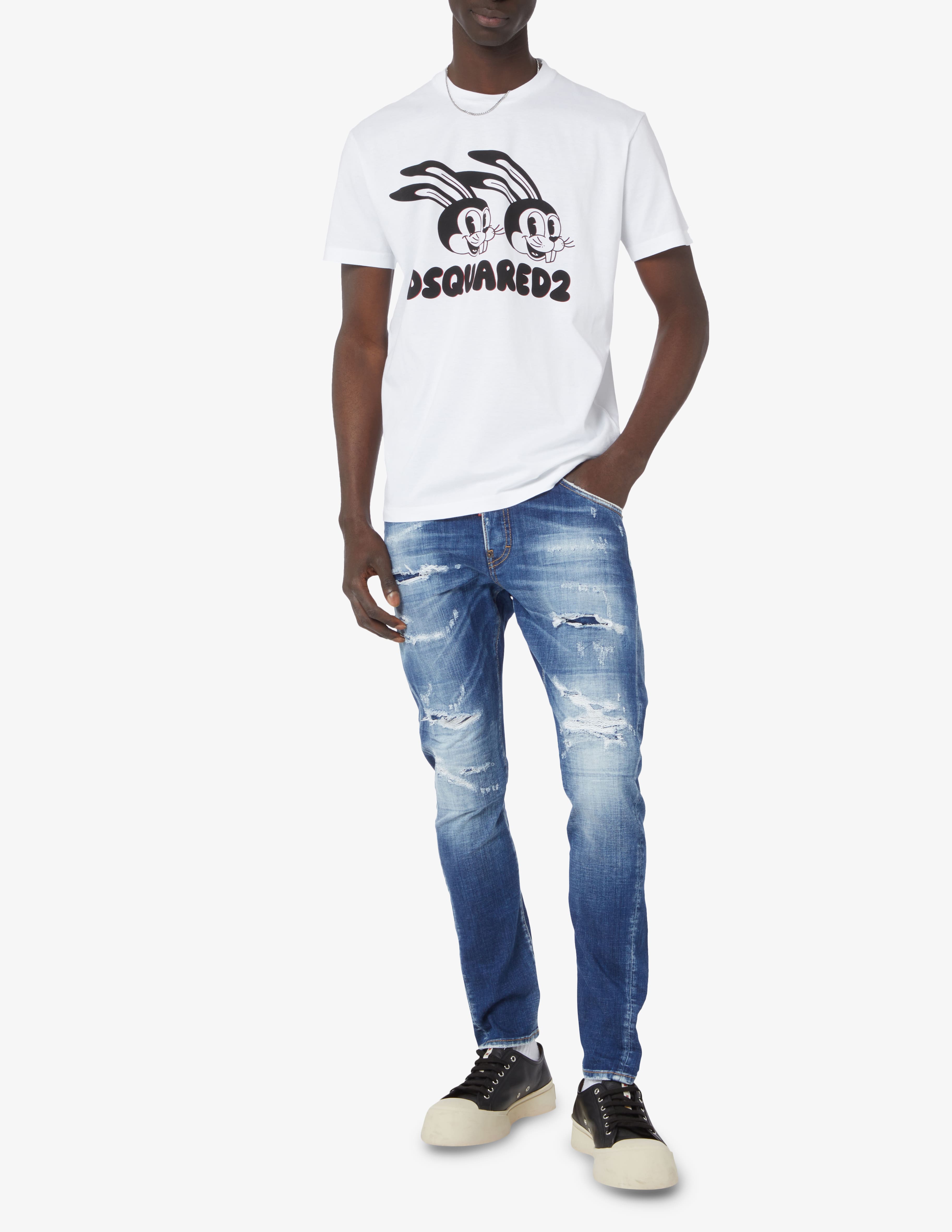 Dsquared2 Pantaloni jogger DQ1766-D0A4D