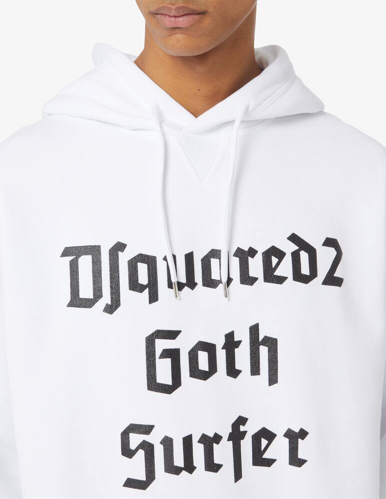 rinascente Dsquared2 Felpa con cappuccio goth surfer 