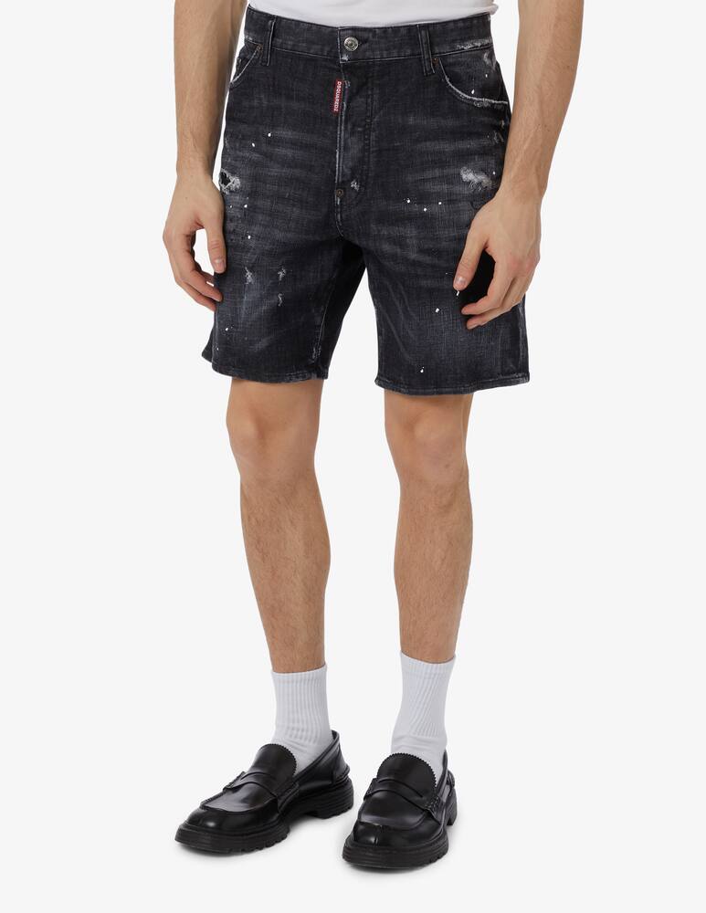 rinascente Dsquared2 Pantaloni corti marine denim 