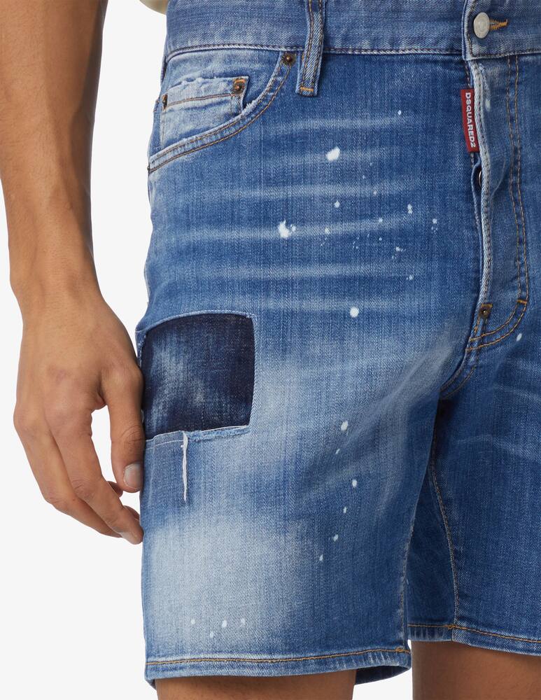 rinascente Dsquared2 Pantaloni corti marine denim 