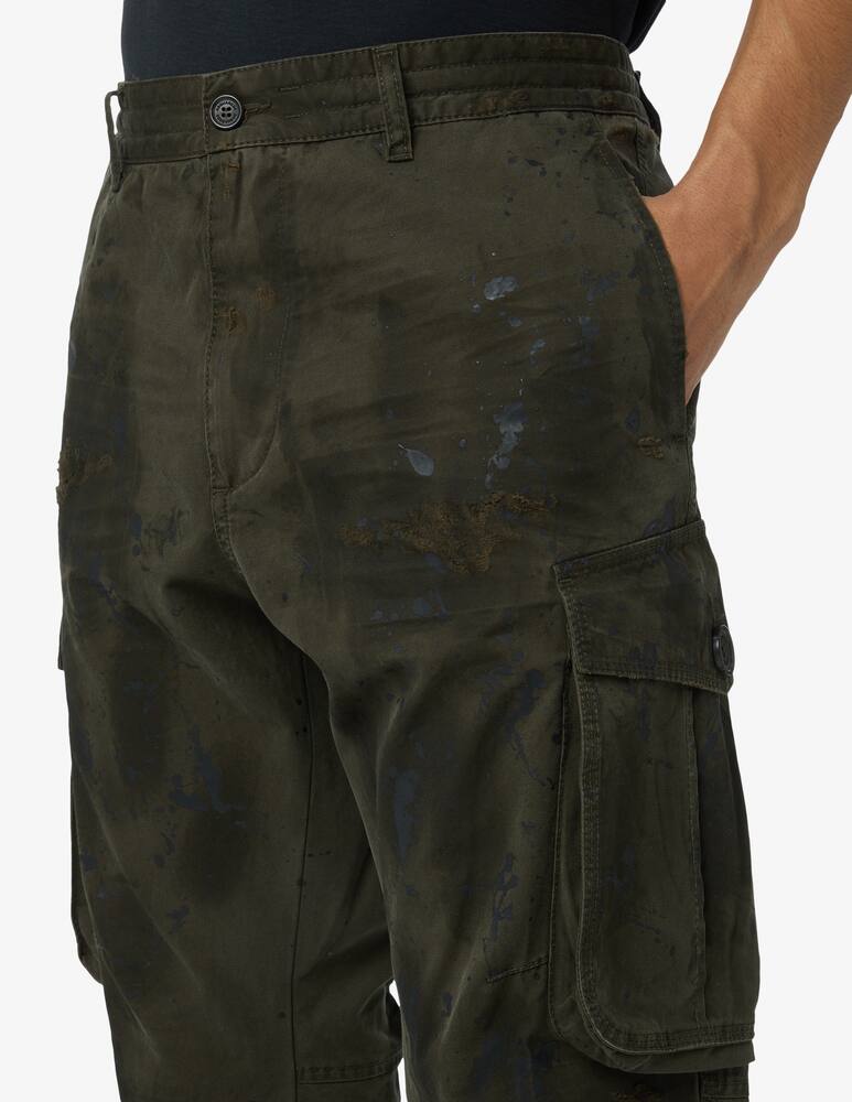 rinascente Dsquared2 Splatter army pants 