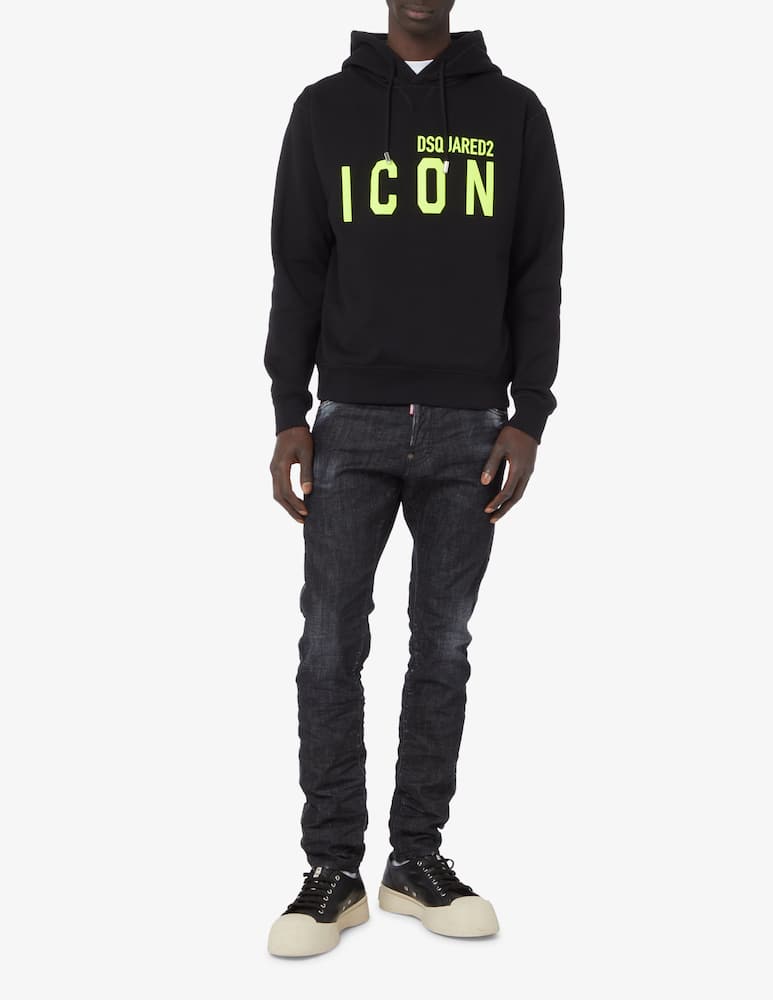 rinascente Dsquared2 Icon neon hoodie 