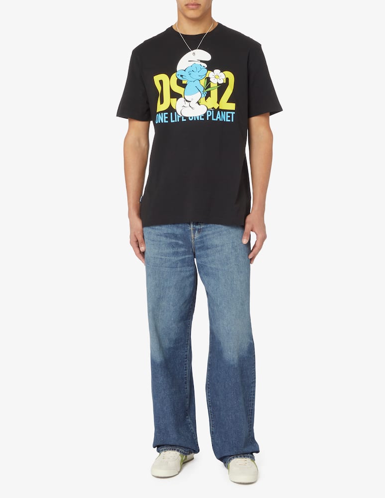 rinascente Dsquared2 Smurf in love t-shirt