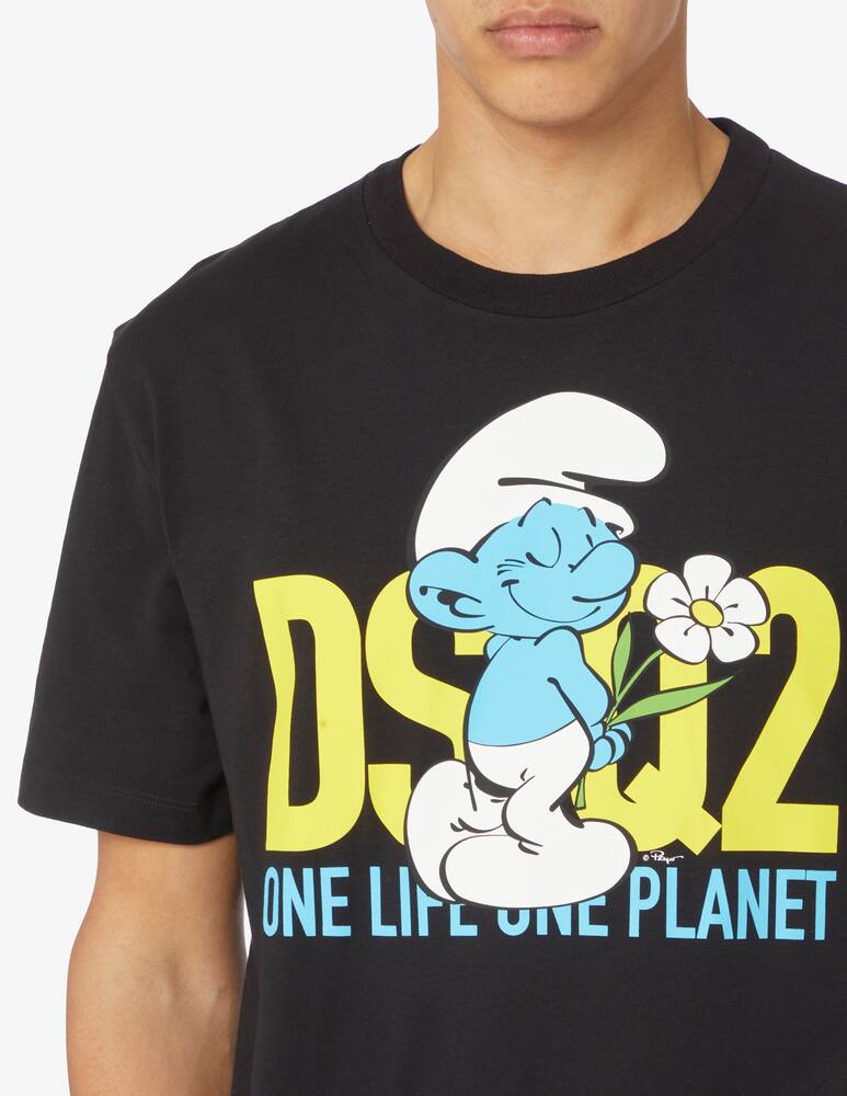 rinascente Dsquared2 Smurf in love t-shirt