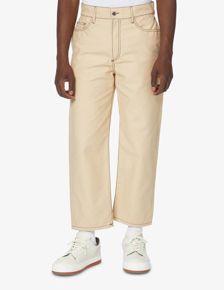 rinascente Sunnei Pantalone in denim classic - beige