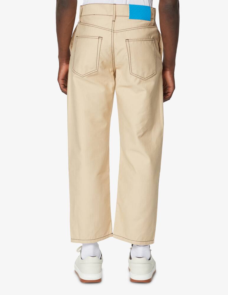 rinascente Sunnei Pantalone in denim classic - beige