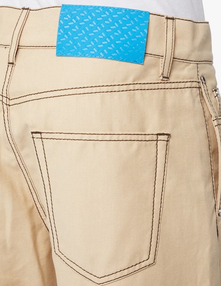 rinascente Sunnei Pantalone in denim classic - beige