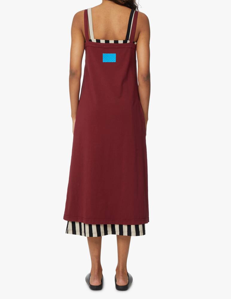 rinascente Sunnei Double-breasted cotton dress - violet