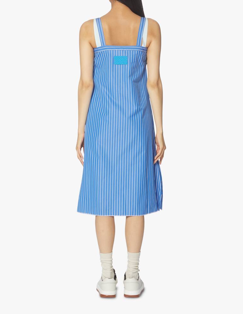 rinascente Sunnei Abito mini doppio petto in cotone - azzurro