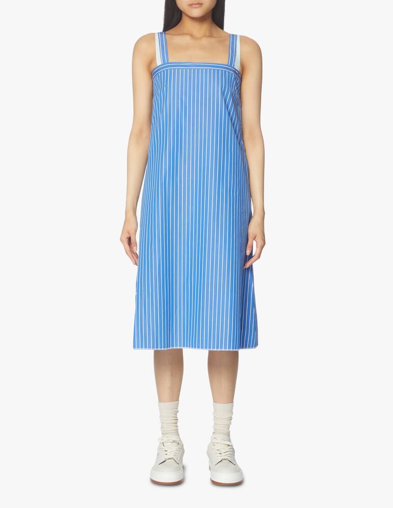 rinascente Sunnei Abito mini doppio petto in cotone - azzurro