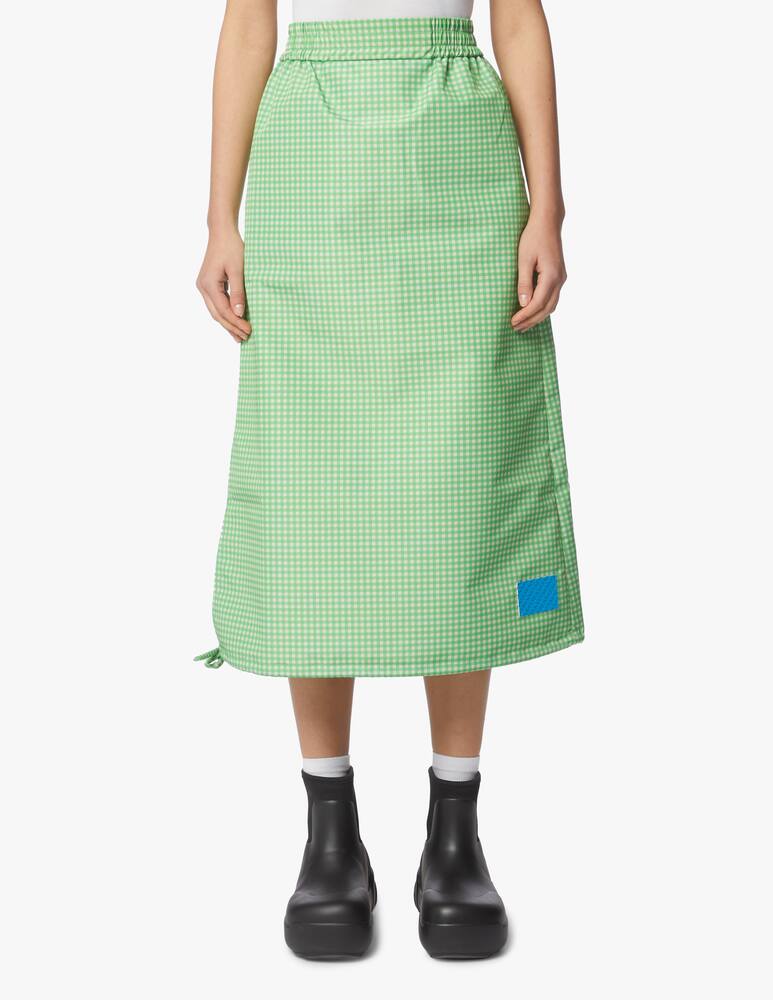 rinascente Sunnei Gonna midi elasticizzata - verde