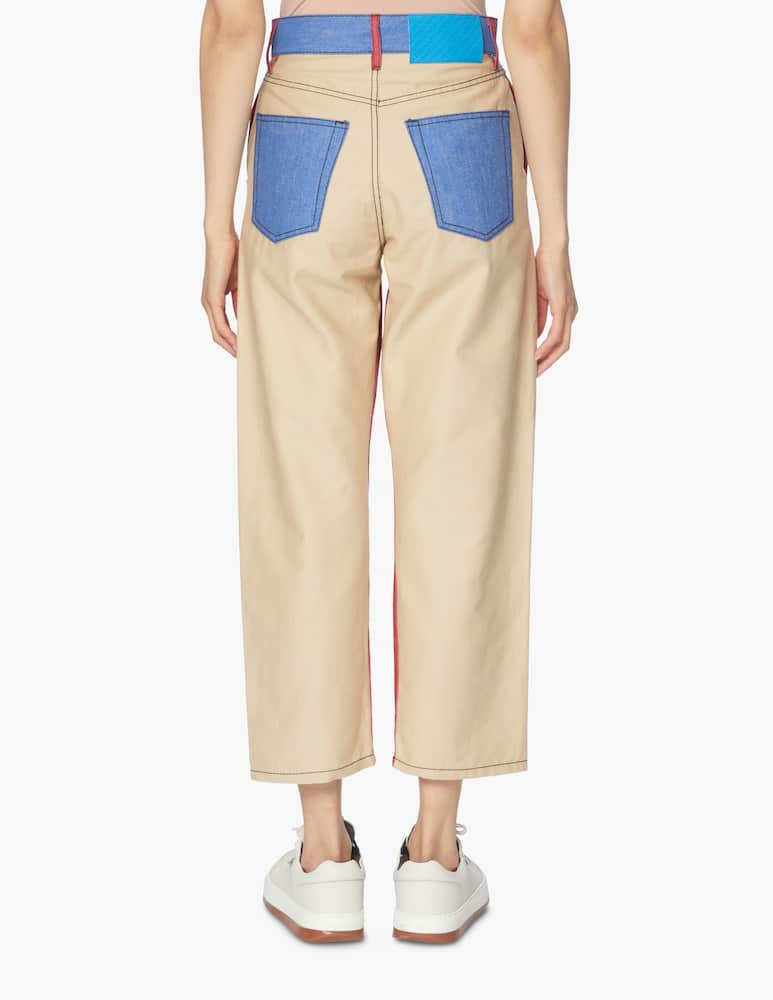 rinascente Sunnei Cotton calssic pants - red