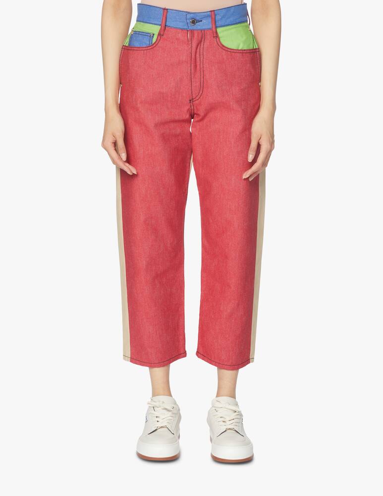 rinascente Sunnei Cotton calssic pants - red
