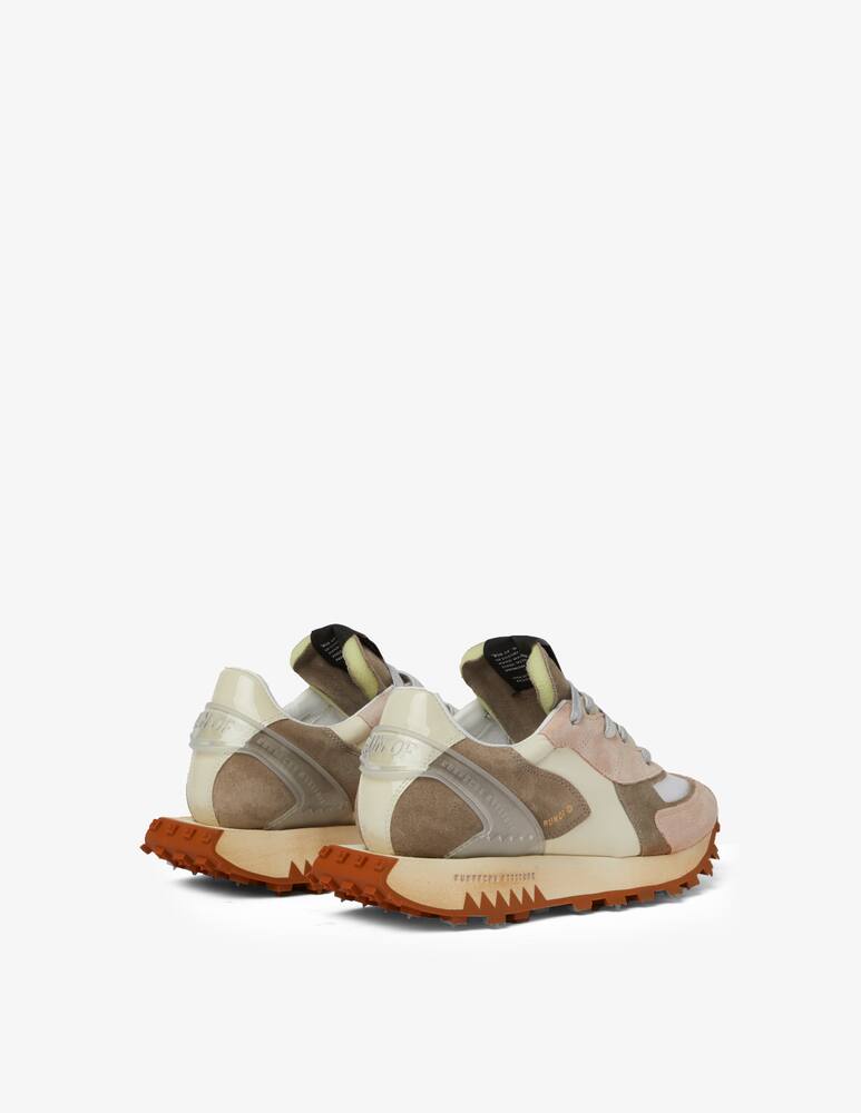 rinascente Run Of Sneakers basse in pelle - bianco