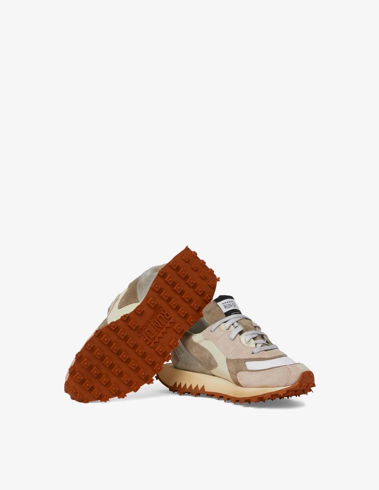 rinascente Run Of Sneakers basse in pelle - bianco