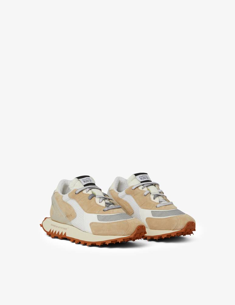 rinascente Run Of Sneakers basse in pelle - bianco