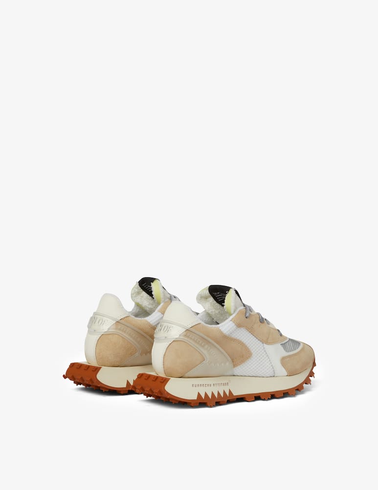 rinascente Run Of Sneakers basse in pelle - bianco