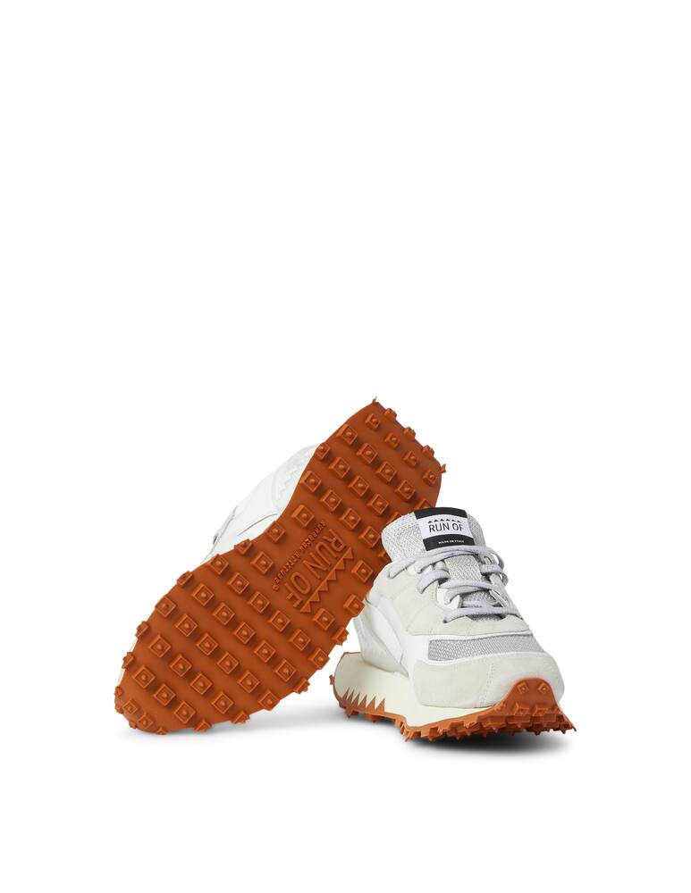 rinascente Run Of Sneakers basse in pelle - bianco