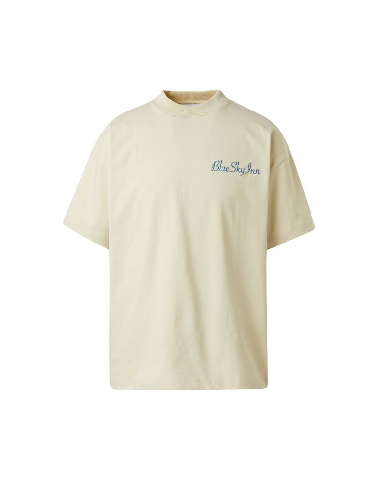 rinascente Blue Sky Inn T-shirt logo - white