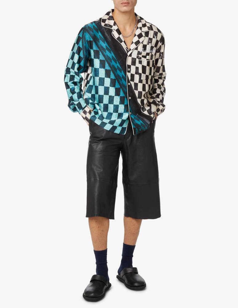 rinascente Blue Sky Inn Check pool shirt - Multi