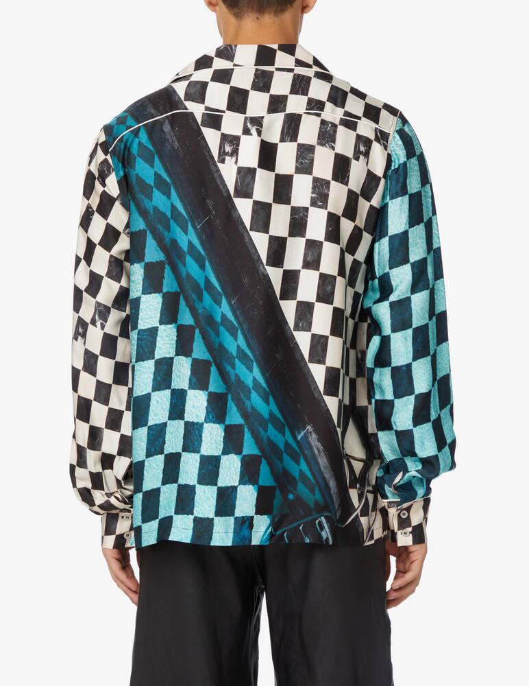 rinascente Blue Sky Inn Check pool shirt - Multi