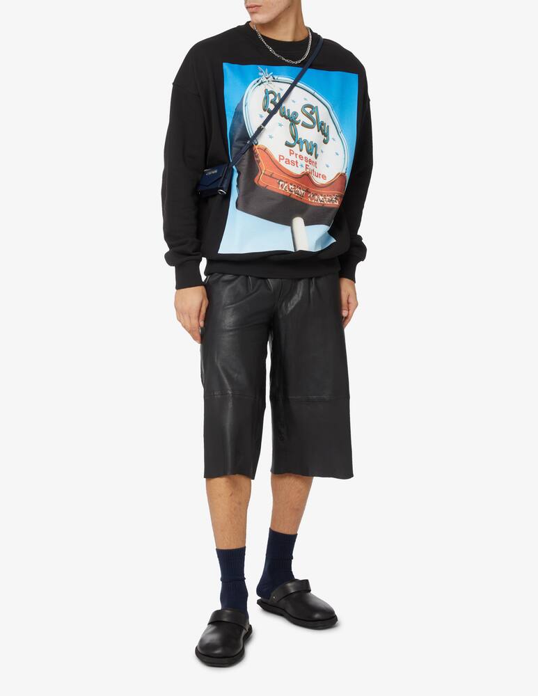 rinascente Blue Sky Inn Felpa girocollo crystal ball - Nero