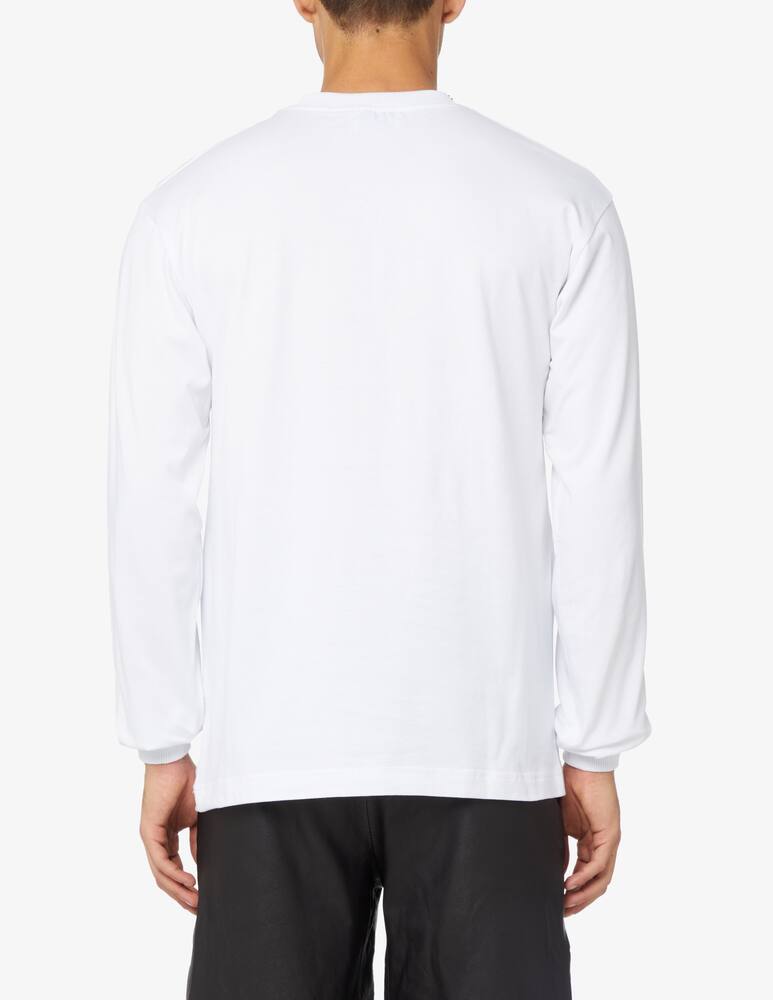 rinascente Blue Sky Inn Check pool sweatshirt - White