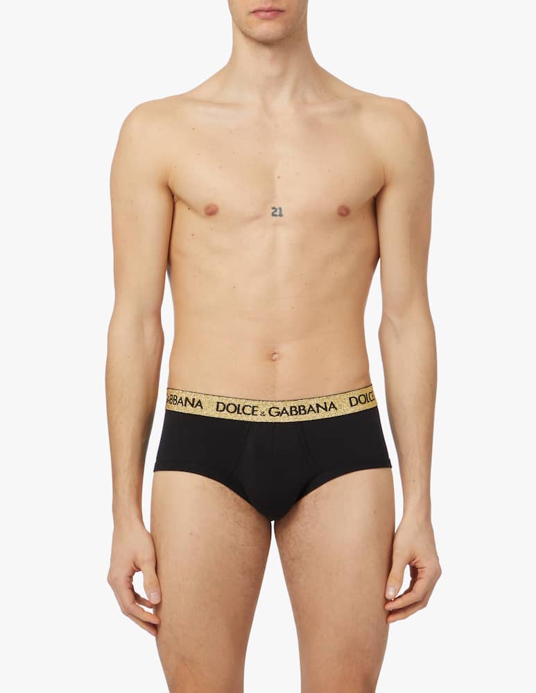 rinascente Dolce & Gabbana Brando evening brief - black